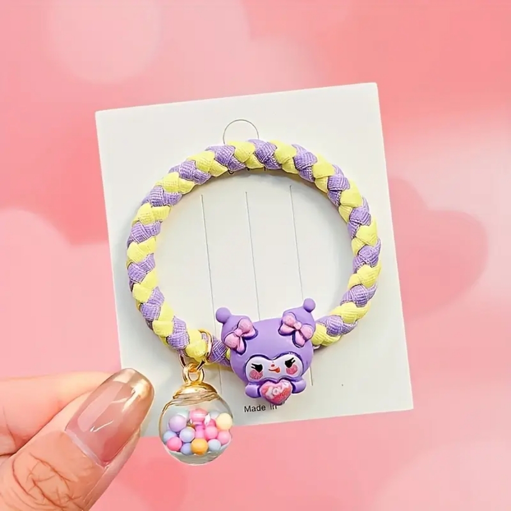 YES💲1⃣dollars kuromi braided bracelet